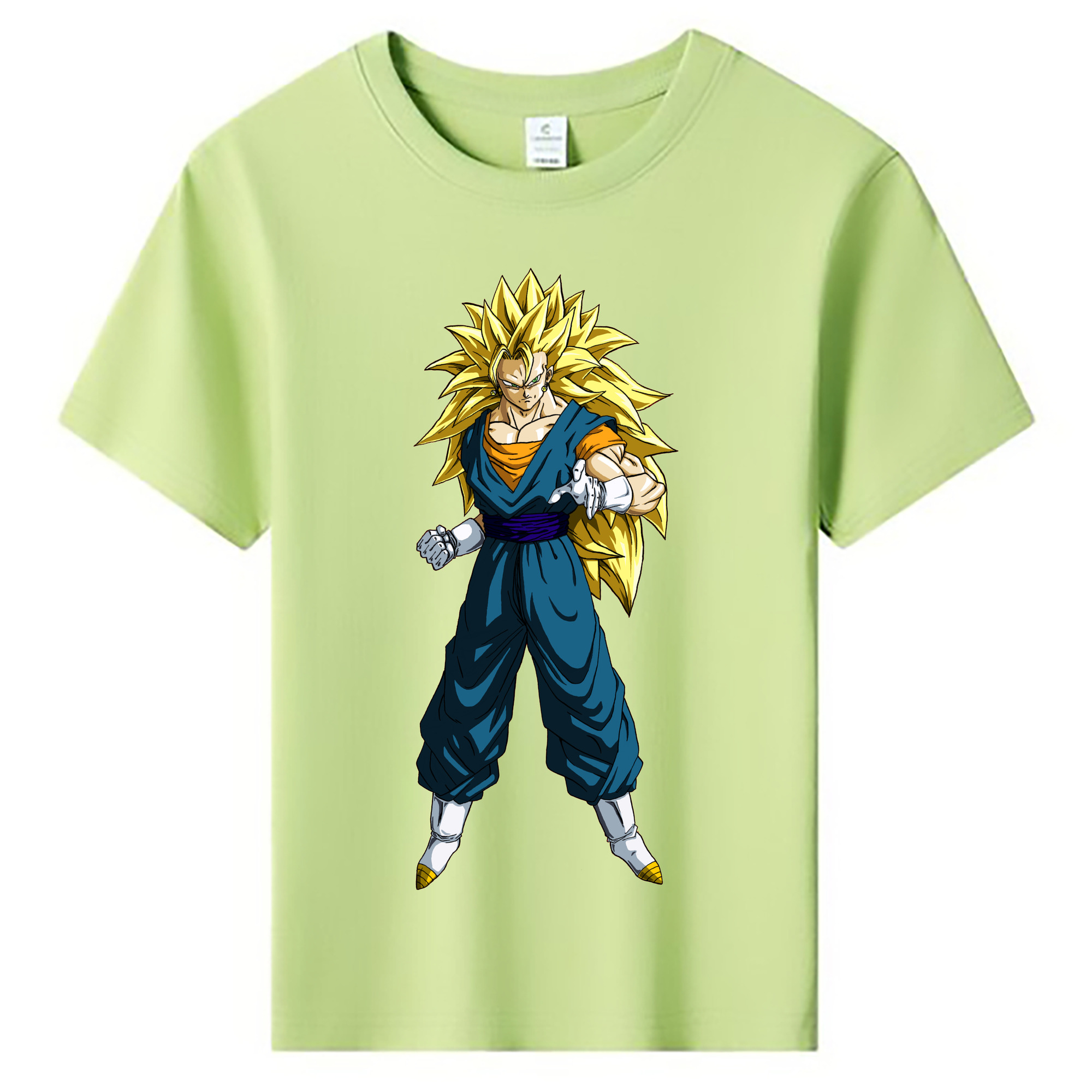 （画像用） ドラゴンボール ベジット DRAGON BALL Vegetto 綿100％キッズTシャツ（フロントプリント）
